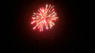 Artillery Shell Firework Launching and Exploding - Slow motion 240fps slomo