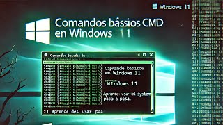 Comandos Básicos de CMD en Windows 11 | Aprende a Usar el Símbolo del Sistema Paso a Paso