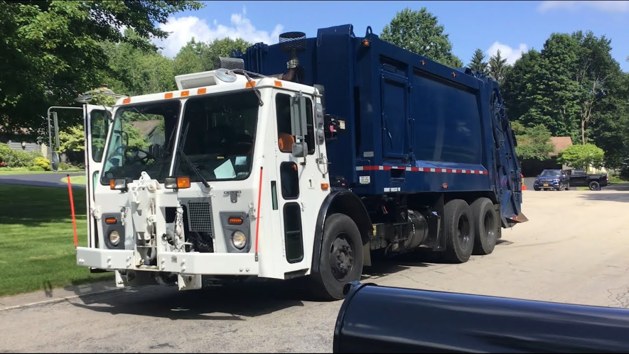 Seyrek Sealers New Mack LEU Heil Split Rear Loader Garbage Truck Ex