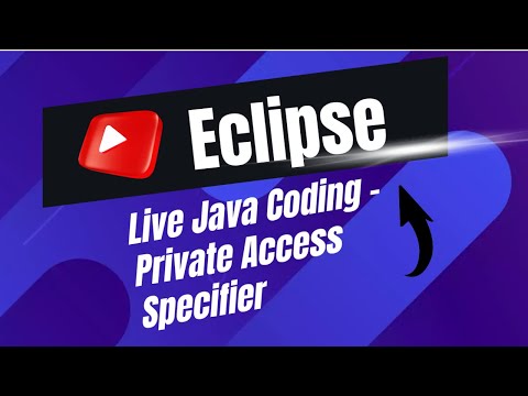 Java code in Eclipse - Private Access Specifier