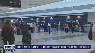 Southwest cancels hundreds more flights | FOX 13 Seattle