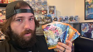 Opening Dragon Ball Story Booster packs!