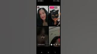 bella cantik hot live ig keliatan uting