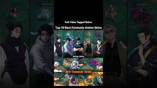 Best Fanmade Anime Skins 😮‍💨 #mobilelegends #mlbb