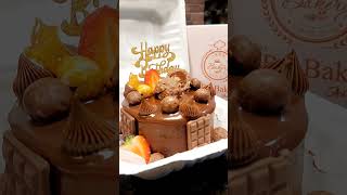 CHOCOLATE BENTO CAKE #shorts #trending #viral #chocolatecake