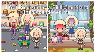 I Got Pregnant by a Billionaire and then he Abandoned me |Miga World Story|Sad Story|🍭Saraine Plays🍩
