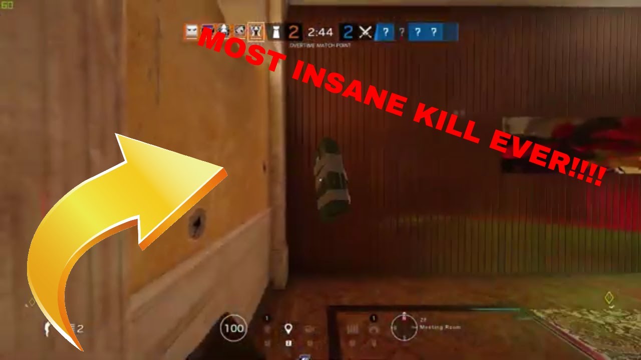 CRAZIEST KILL EVER DONE- Rainbow Six Siege Funny Moments Montage - YouTube