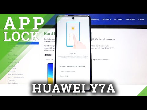 Huawei Y7a   Lock and Unlock Apps with Fingerprint