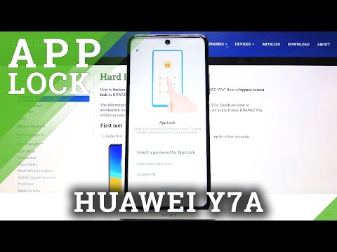 Huawei Y7a Lock and Unlock Apps with Fingerprint