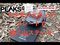 【ギアテスト】FUTURE FOX　＋　エバニューのアルコールストーブで焼くステーキ【本編】
