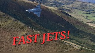TYPHOON JET MADNESS IN THE MACH LOOP!