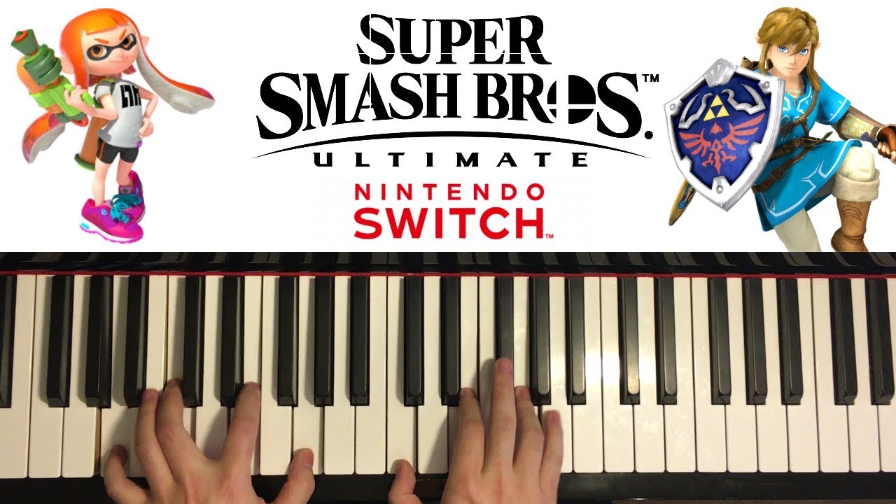 Super Smash Bros. ULTIMATE - Main Theme (PIANO COVER)