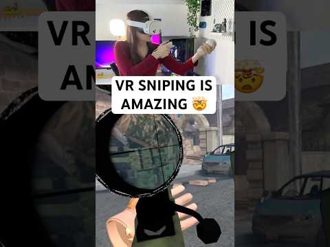 VR SNIPING in META QUEST 3S is AMAZING and here’s why.. #QuestPartner
