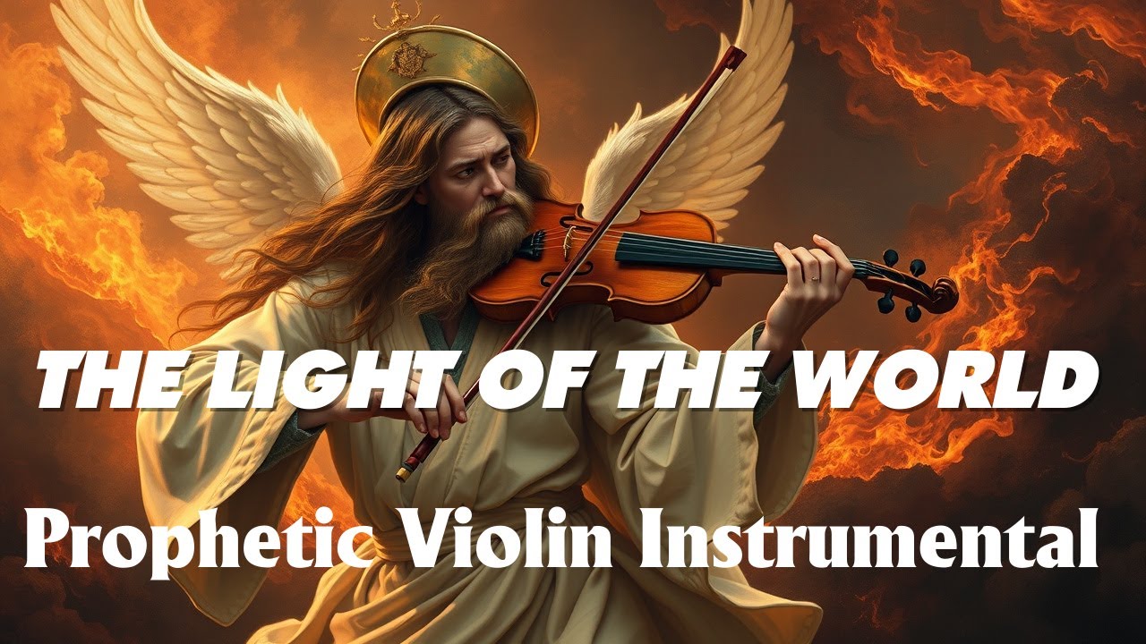 Prophetic Violin Instrumental | THE LIGHT OF THE WORLD | Background ...