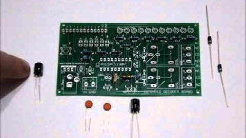 The 10-Bit Infrared IR Learning Board DIY Kit Assembly Video