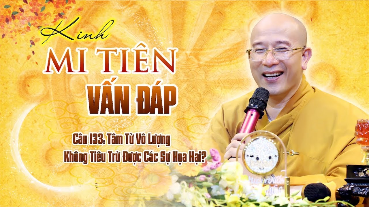 Tâm Từ Vô Lượng Không Tiêu Trừ Được Các Sự Họa Hại? | Kinh Mi Tiên Vấn Đáp Câu 133