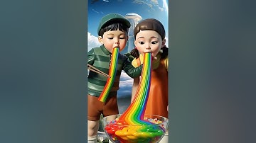 Squid Game AI Edible Slime ASMR #squidgame #squidgame2 #ai #asmr #squidgame3