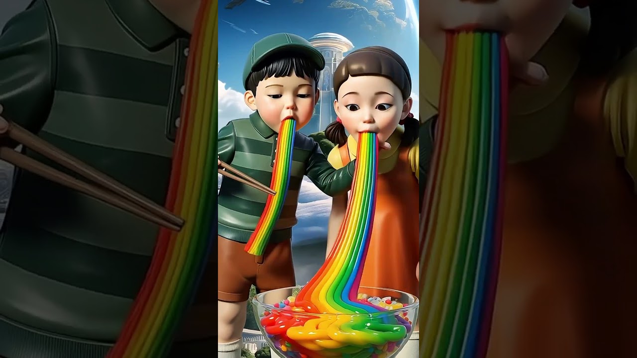 Squid Game AI Edible Slime ASMR 