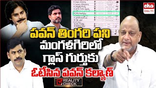 Pawan Kalyan Cast Vote for Glass in Mangalagiri | Nara Lokesh | Reality Check | EHA TV