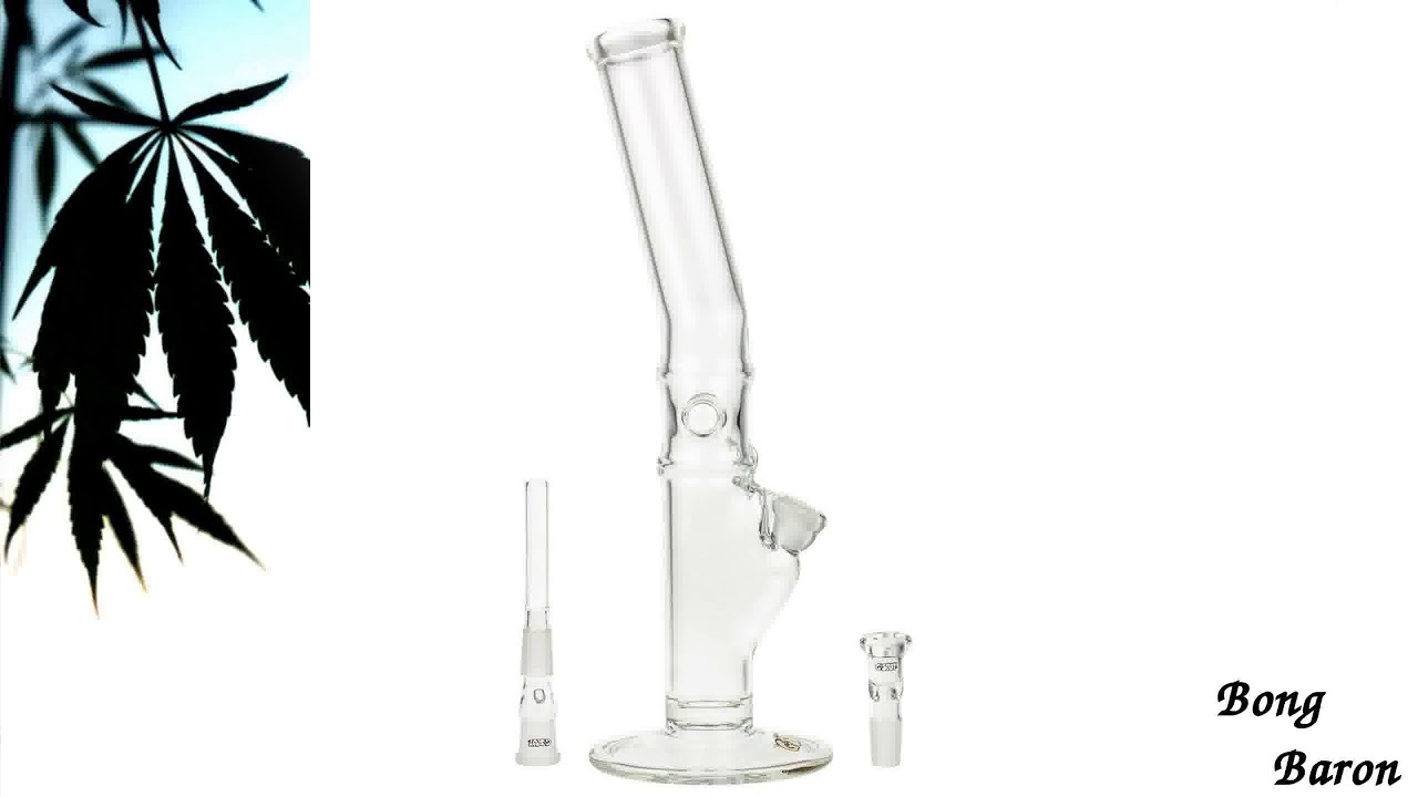 G-Spot Glass Straight Cylinder Bong | 50cm |