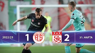 Fraport TAV Antalyaspor (1-2) Demir Grup Sivasspor - Highlights\/Özet | Spor Toto Süper Lig - 2022\/23