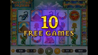 70 FREE GAMES - R95 GAME PLAY - BIG WIN - EGYPTIAN DREAMS screenshot 2