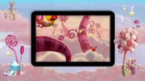 Rayman Fiesta Run - Candy Trailer - iOS Android