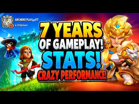 ARCHERO: 7 YEARS OF GAME RESULTS! INTERESTING STATISTICS