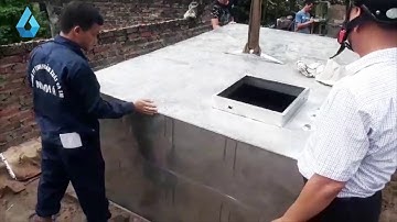 Hướng dẫn lắp đặt Bể nước ngầm Inox | Công ty Nam Á