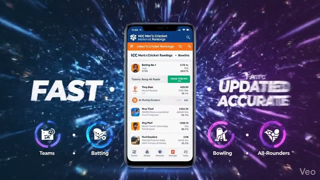 ICC Men’s Rankings Updated 🔥 Check Who’s No.1