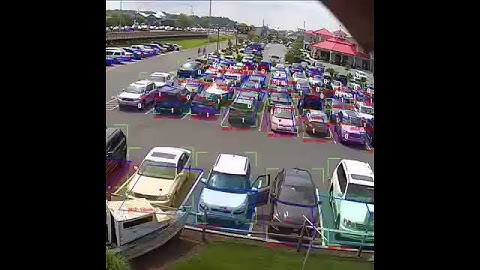 Smart Parking with Computer Vision | Demo #shorts