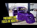 Pintura finalizada | Qual será a nova cor do Fusca 1970?