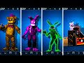 FNAF AR Extra Animatronics Jumpscare & Workshop Animations