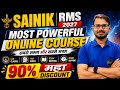 SAINIK SCHOOL | RMS 2027 Class 6 & 9 Complete Online Preparation Course