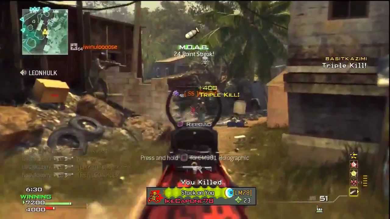 MW3 FAD MOAB gameplay under 3 min Village rushing HD