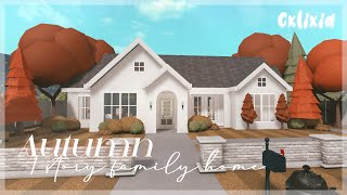 Bloxburg: One Story Autumn Home (exterior)🍂  | Roblox House Build | 50K