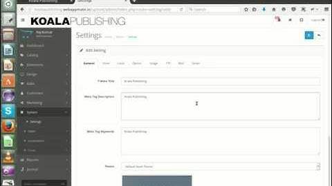 how to add logo from admin in opencart by webappmate
