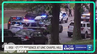 Faculty member shot and killed in a campus building, says University of North Carolina official