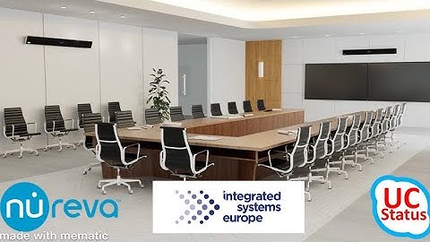 The new Nureva Console app shown at ISE 2025