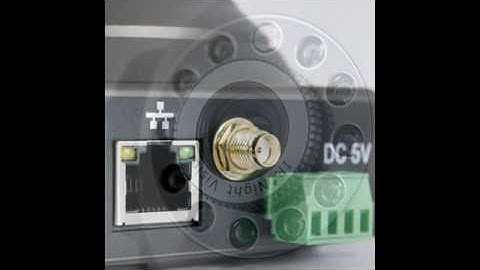 IP Surveillance Camera with Angle Control and Motion Detection