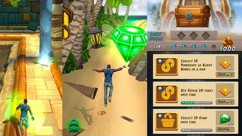 Complete Daily challenge in Temple Run-2