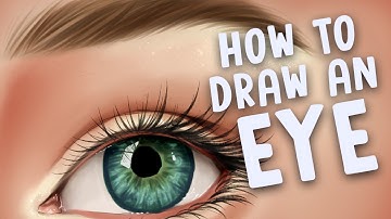 HOW TO DRAW AN EYE (Bonus Video) | Paint Tool SAI Tutorial | Jenna Drawing