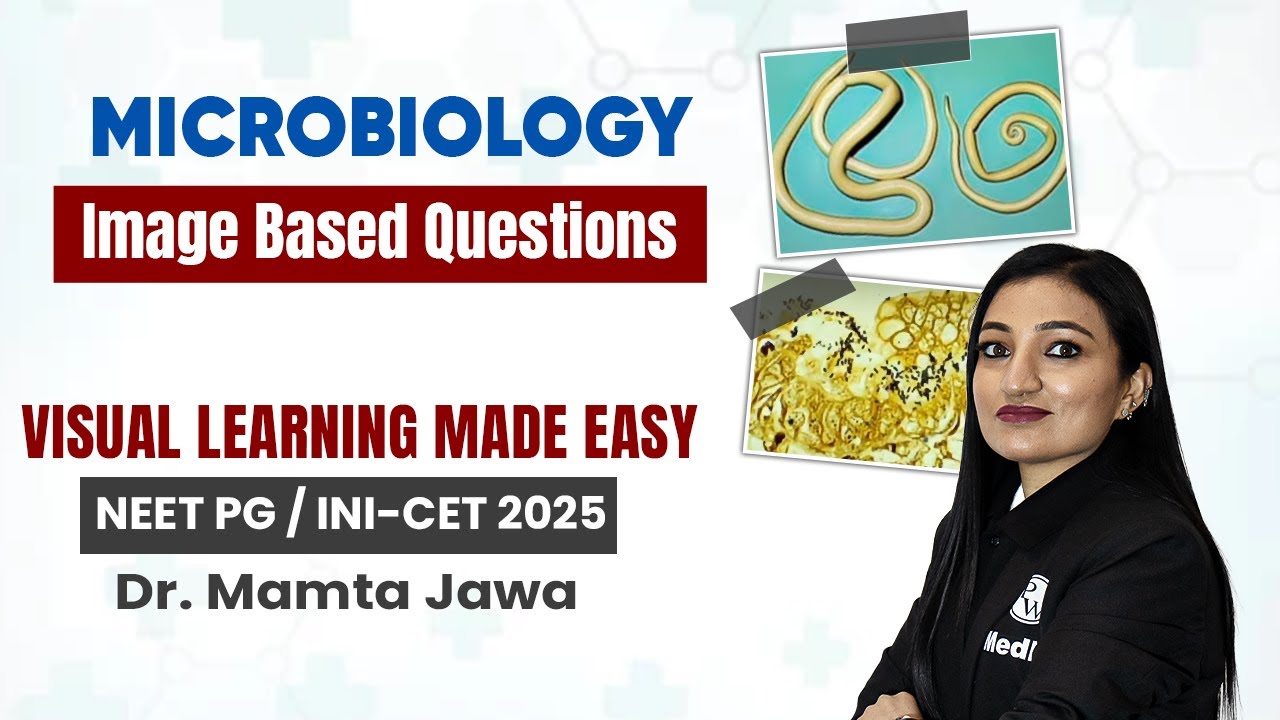 Microbiology | INI-CET IBQs | NEET PG 2025 | Dr. Mamta Jawa | MedEd