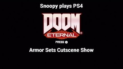 DOOM Eternal Armor Sets Cutscene Show