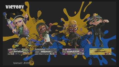 Split Second Tower Control Battles In Splatoon 3 Part#2