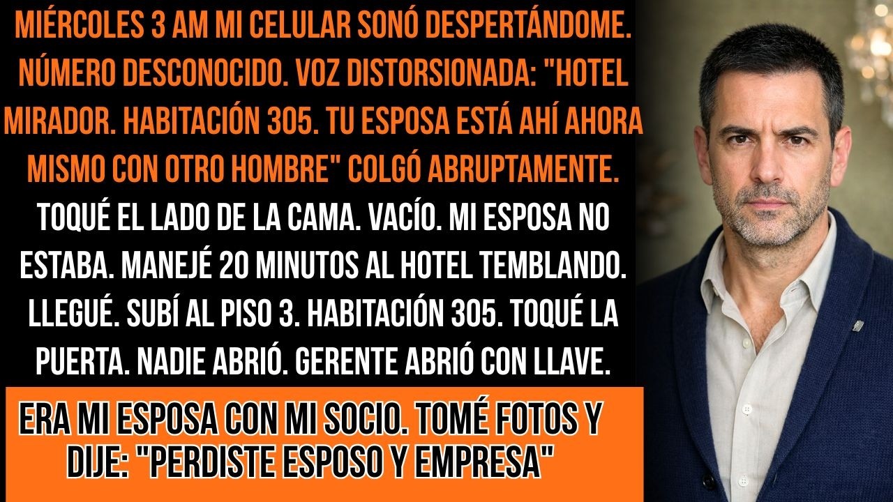 Llamada Anónima A Las 3 AM: 