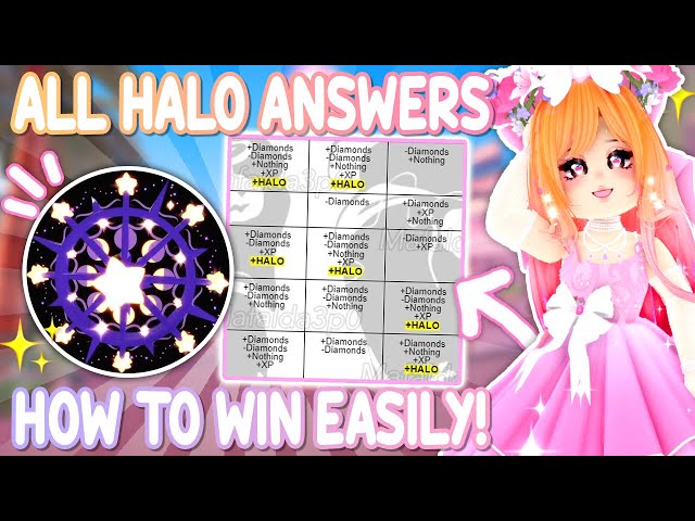UPDATED! *NEW HALO ANSWERS!* WIN 2022 HALLOWEEN HALO! All 25 Story Answers!  🏰 Royale High Update 