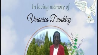 Funeral service for Ms Veronica Dunkley