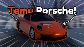 I Built a Porsche From Temu in The Automation Game…