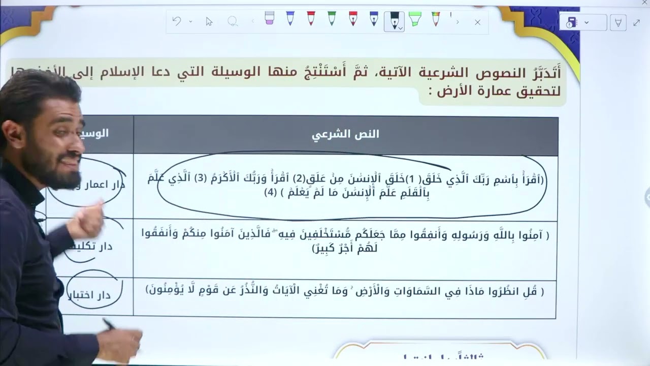 2008  || الحياة الدنيا في التصور الاسلامي  || مع الأستاذ جهاد الزبن